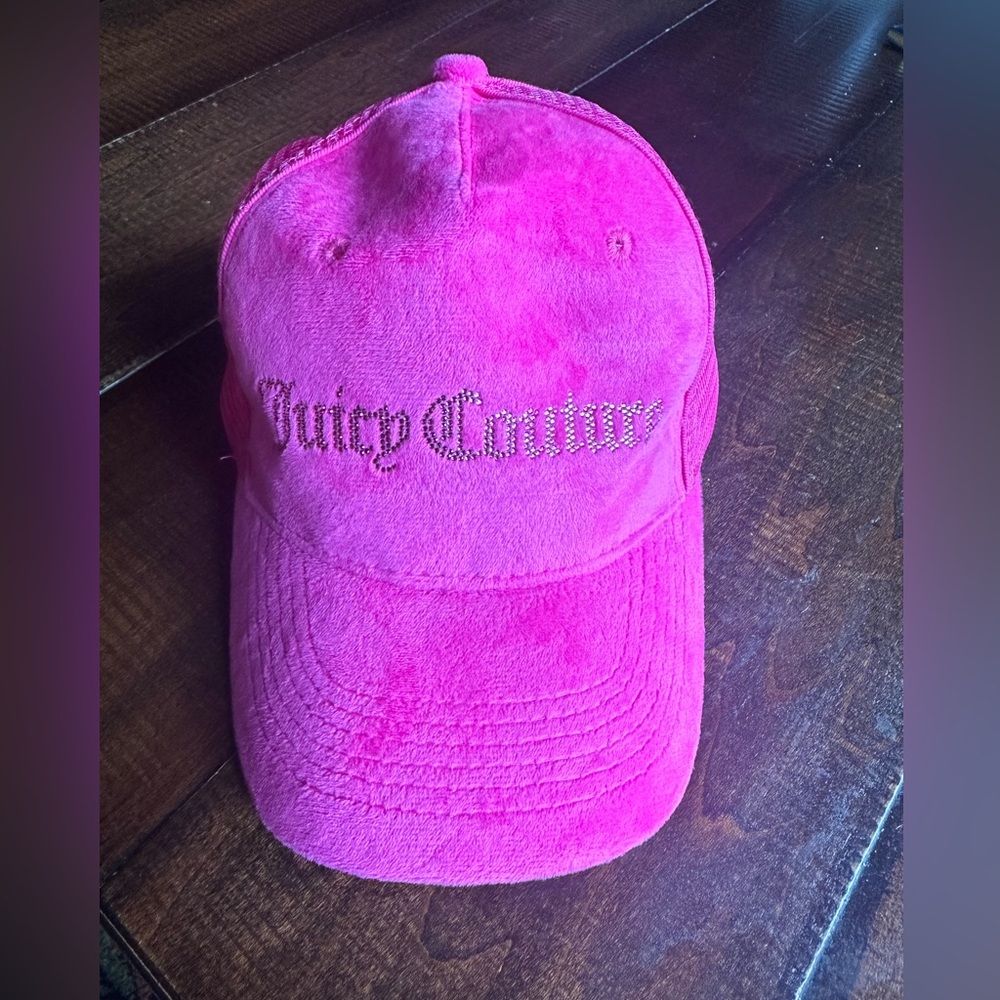 Juicy Couture Pink Baseball Cap